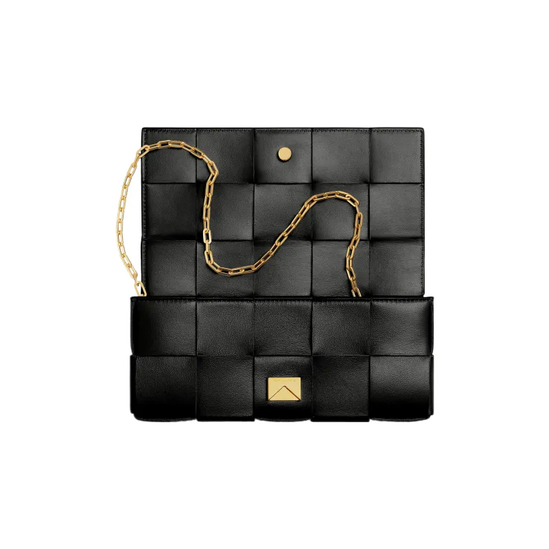 Bottega Veneta Cassette Chained Pouch Bag-5