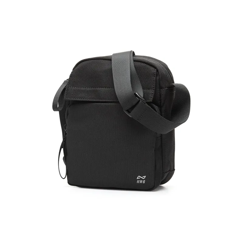 QING QI ZHE Fabric Crossbody Bag Regular Unisex Black-0