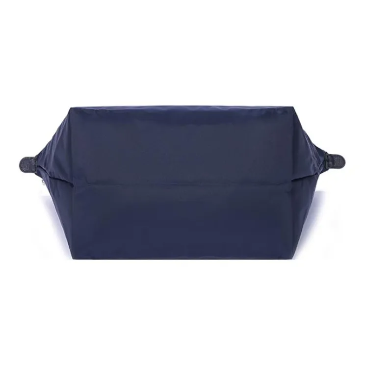 LONGCHAMP Le Pliage Green Canvas Dumpling Bag, Shoulder Bag, Crossbody Bag, Handbag Medium Size Women's Sea Blue-5