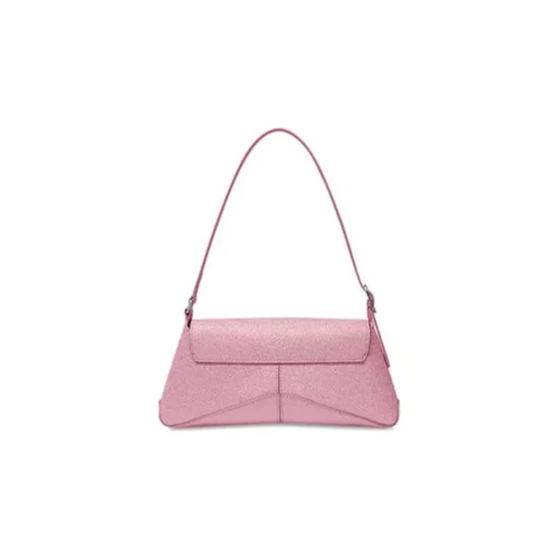 Balenciaga Polyester Shoulder Bag, Crossbody Bag Trumpets Women's Pink-4
