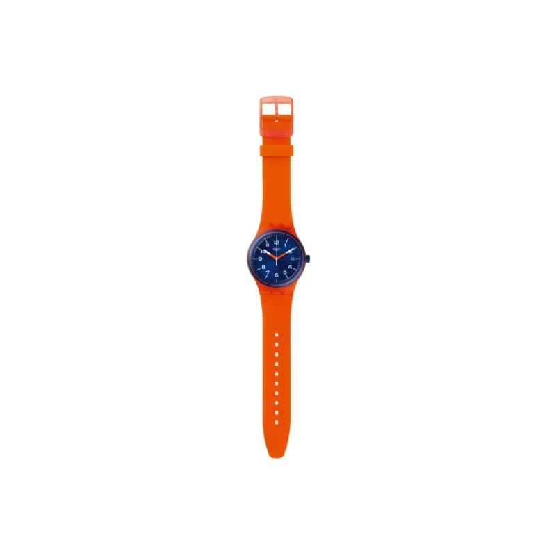 SWATCH Unisex 42mm Blue Watch SUTO401-1