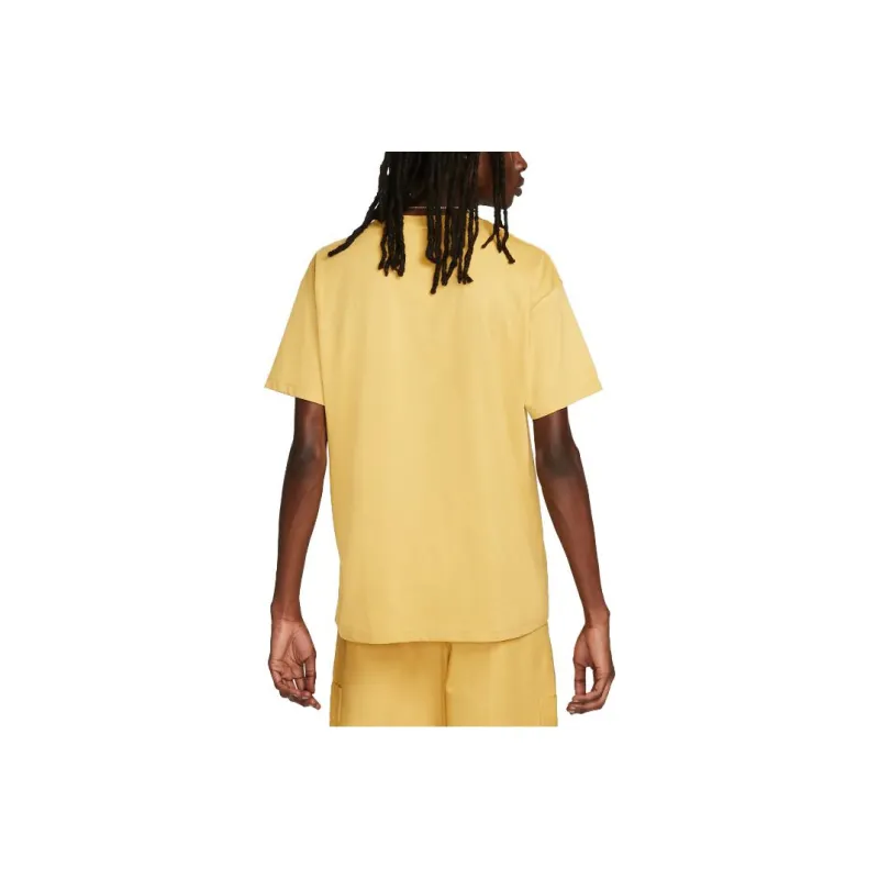 Nike T Shirts Men Yellow-1
