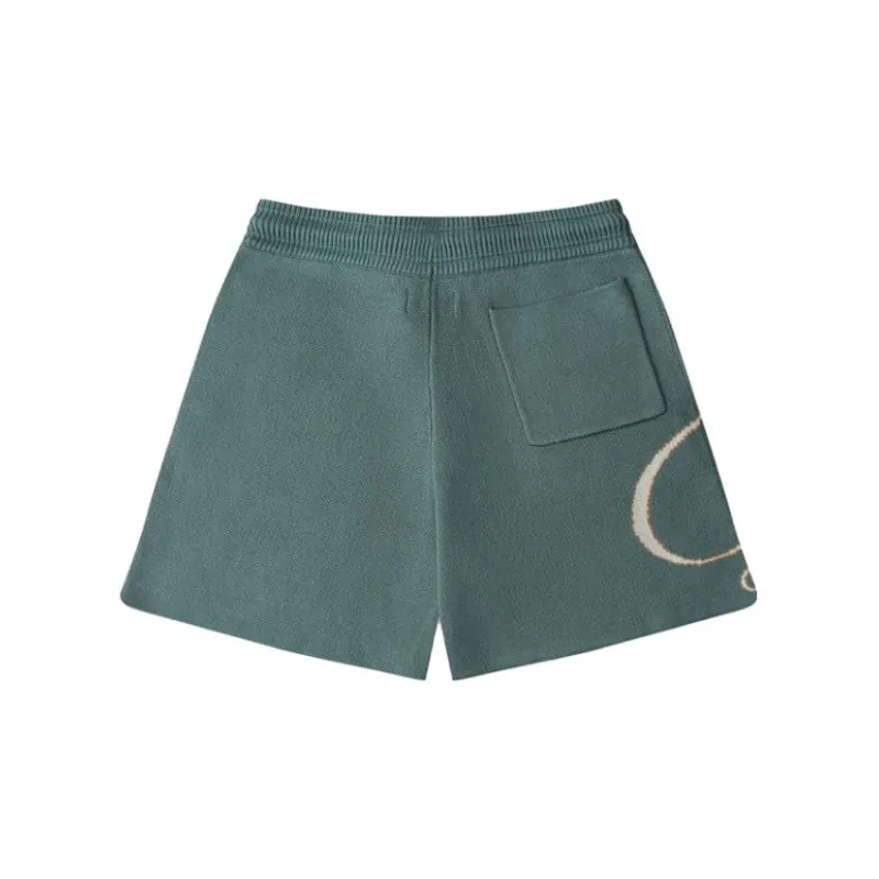 RHUDE Script Logo Knit Short-1