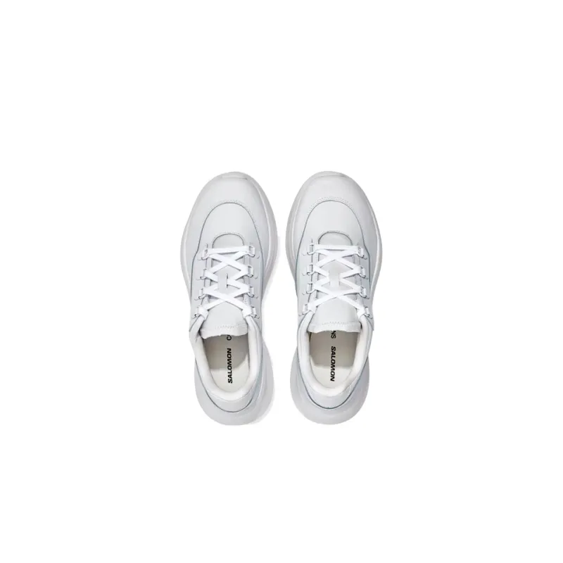 SALOMON Comme Des Garcons X SALOMON SR811 Leather Platform 'White' / L00-2