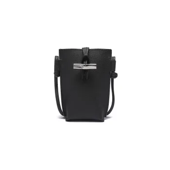 LONGCHAMP Roseau Leather Phone Holder
