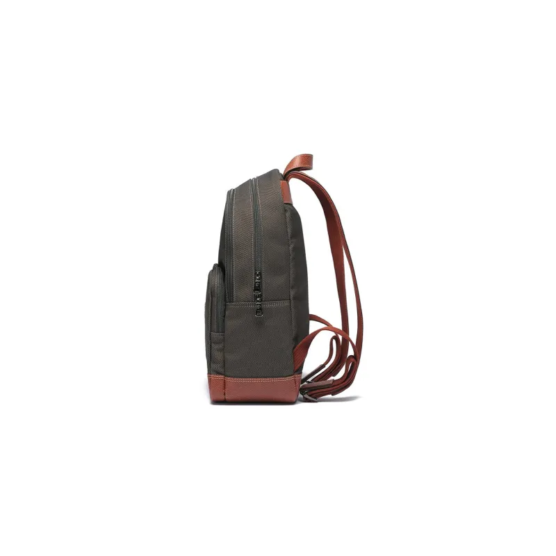LONGCHAMP Boxford Canvas With Leather Trim Backpack Regular Men's Brown-2