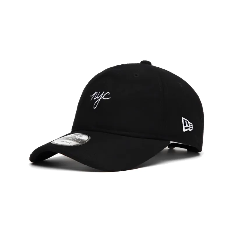 New Era Composite Fabric Baseball Caps Unisex Black-0