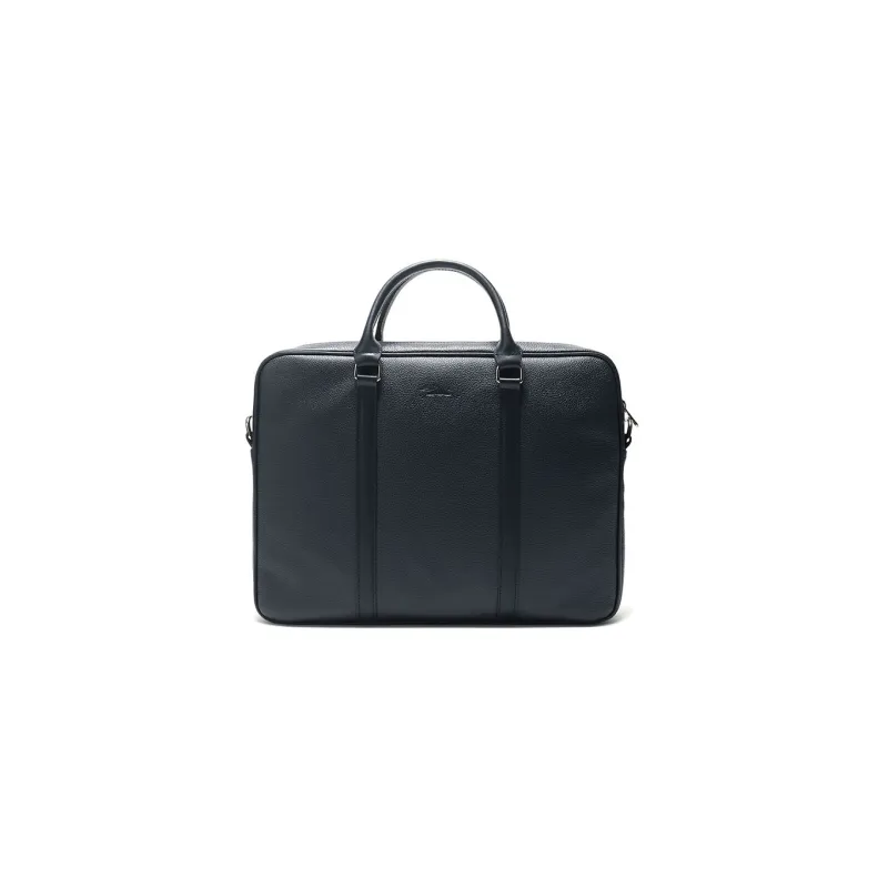 LONGCHAMP Le Foulonné Cow Leather Briefcases Small Size Men's Blue-3