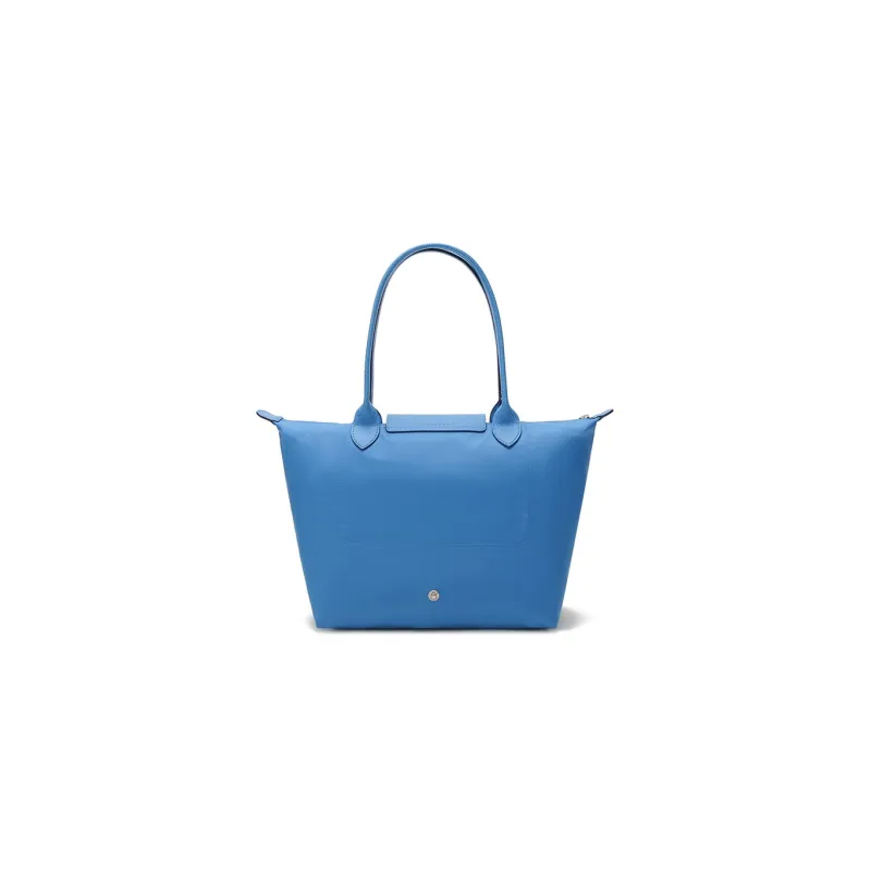 LONGCHAMP Fabric Dumpling Bag, Tote Bag, Shopping Bag, Shoulder Bag Trumpets Women's Blue-3