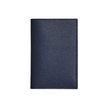HERMES MC² Euclide Evercolor Calfskin Card Holder Women's 2Z Bleu Nuit Midnight Blue