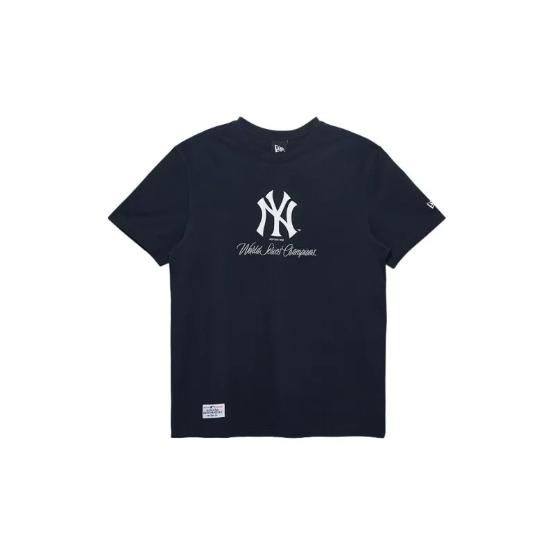 New Era T Shirt Unisex Navy Blue-1