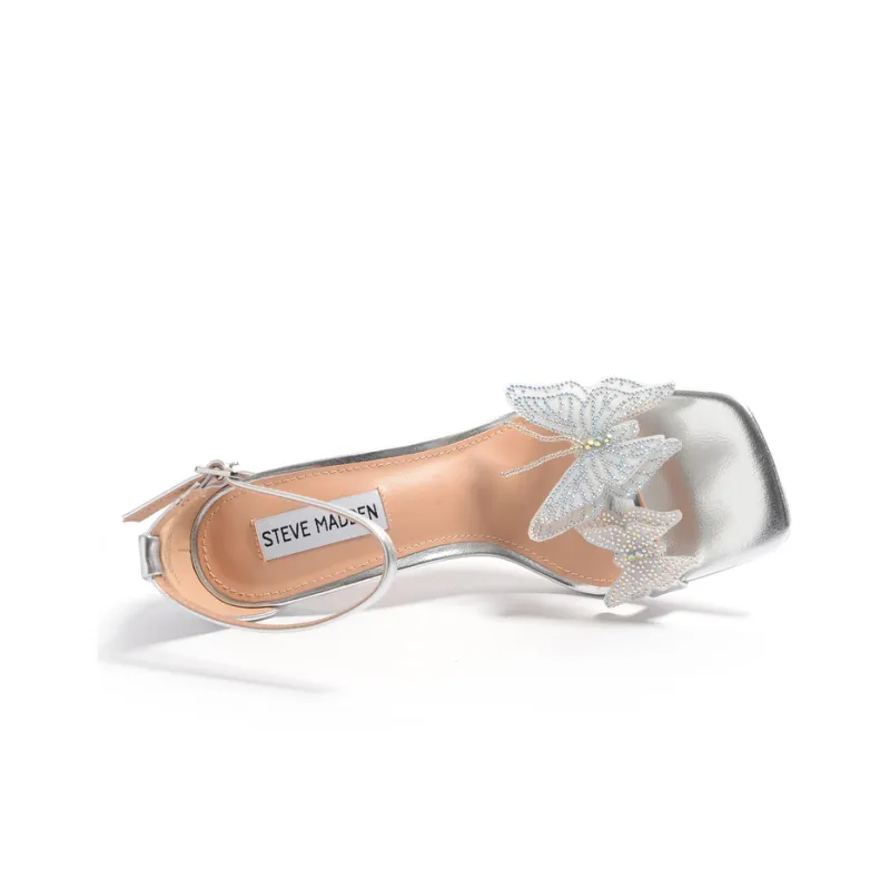 STEVE MADDEN Fashion Sandal Women's Silver-3
