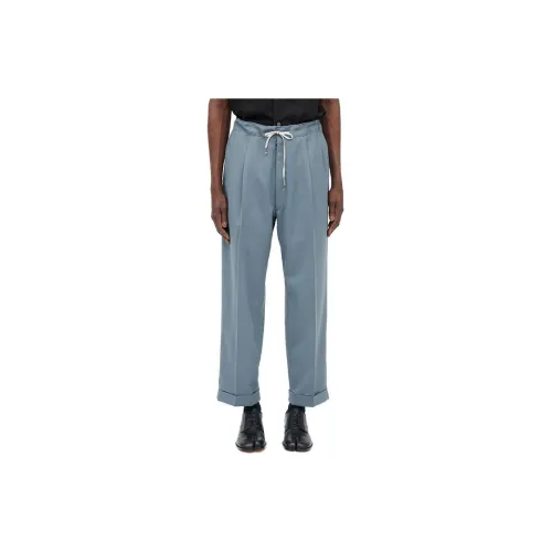 Maison Margiela Pleated Twill Trousers