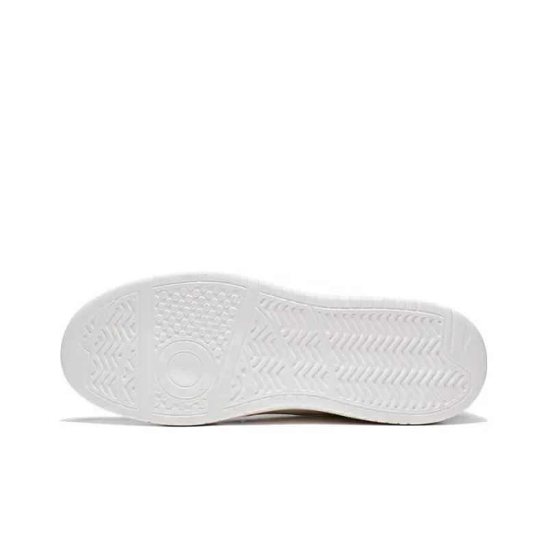 LiNing Acer Truncatum Non-slip Wear-resistant Shock Absorption Low-Top Skateboard Shoes Men's White Gray-4