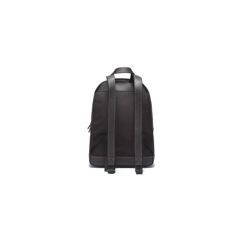 LONGCHAMP Boxford Cow Leather Trim Backpack Men's Black-3
