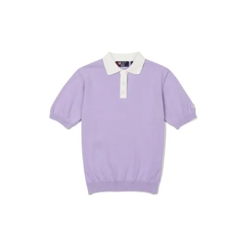 FILA Polo Shirts Women's Light Purple