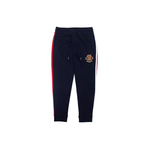 Tommy Hilfiger Knitted Sweatpants Men Navy Blue