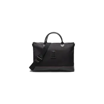 LONGCHAMP Boxford Portable One Shoulder Crossbody Briefcase Trumpets Men's Black