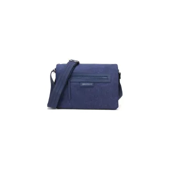 LONGCHAMP Le Pliage Néo Fabric Shoulder Bag Crossbody Bag Women's Denim