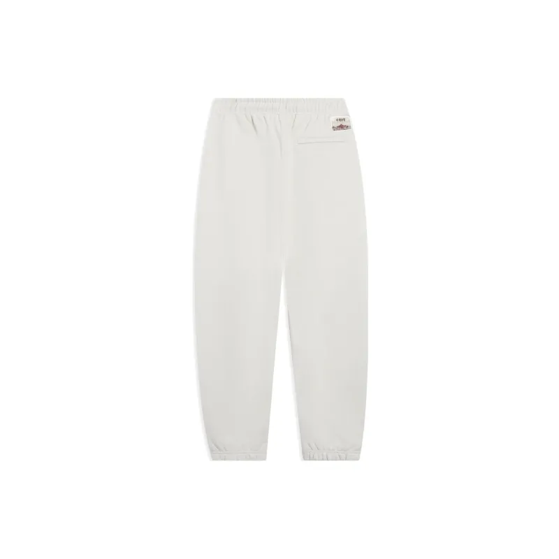 LiNing Knitted Sweatpants Men Seed Yellow Gray-1