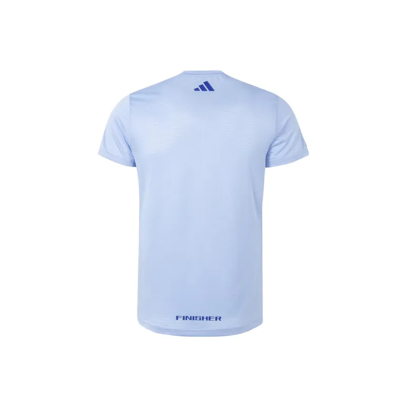 Adidas T Shirts Men Light Pink Blue-0