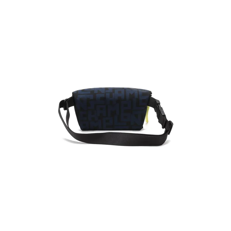 LONGCHAMP Le Pliage LGP Fabric Sling Bag, Crossbody Bag, Fanny Pack Women's Black & Blue-3