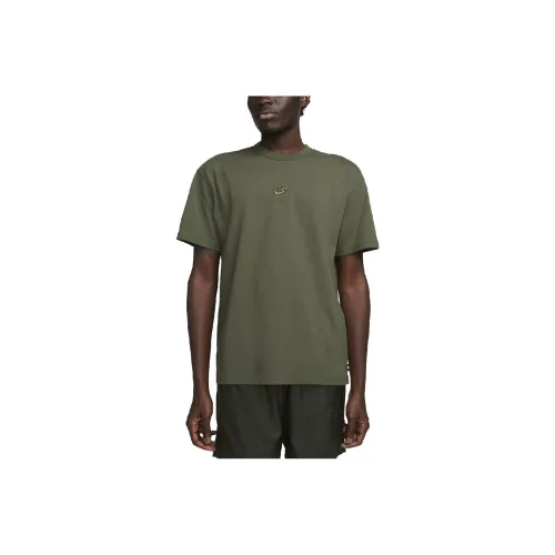 Nike T-Shirts Men Army Green