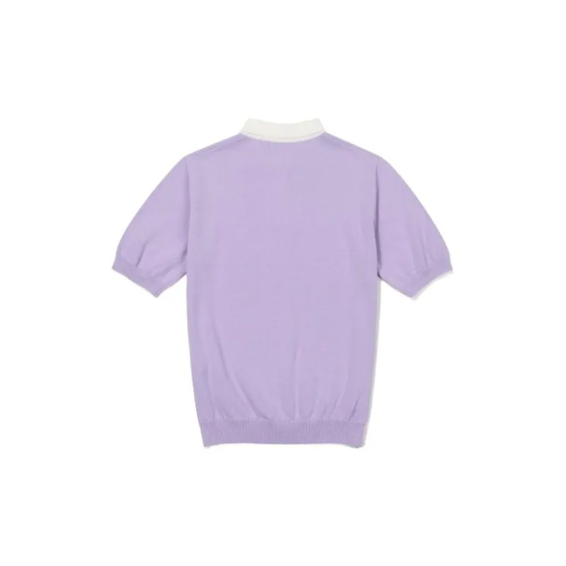 FILA Polo Shirts Women's Light Purple-1