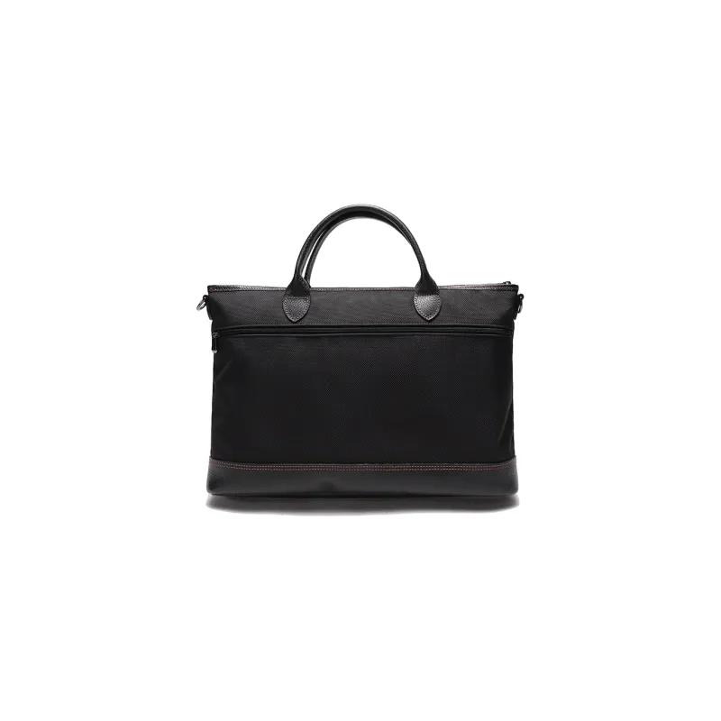 LONGCHAMP Boxford Portable One Shoulder Crossbody Briefcase Trumpets Men's Black-3