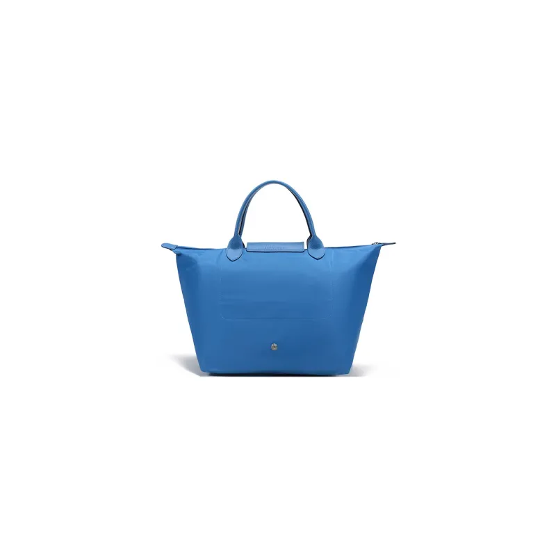 LONGCHAMP Le Pliage Club Fabric Dumpling Bag Handbag Medium Size Women's Blue-3