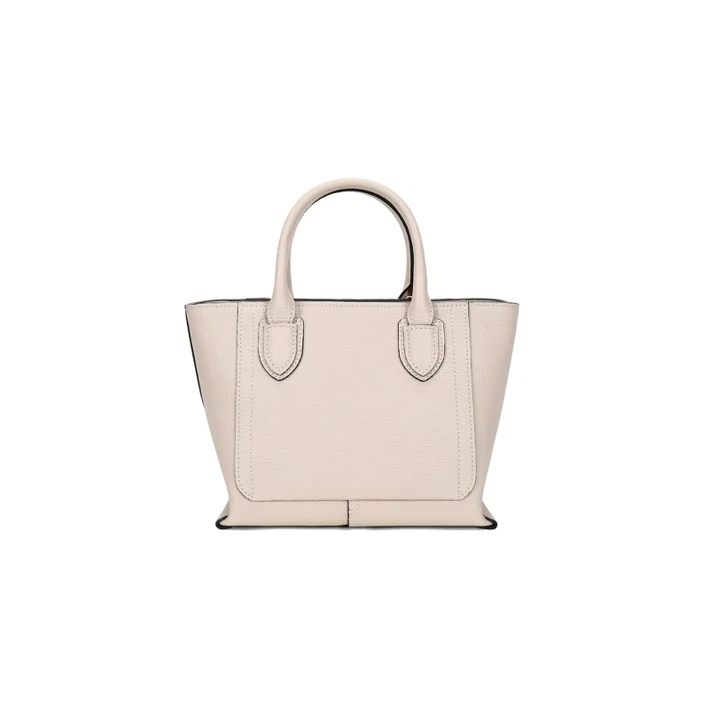 LONGCHAMP Mailbo Cow Leather Handbag Crossbody Bag Shoulder Bag Small Size Women's Pink White-3