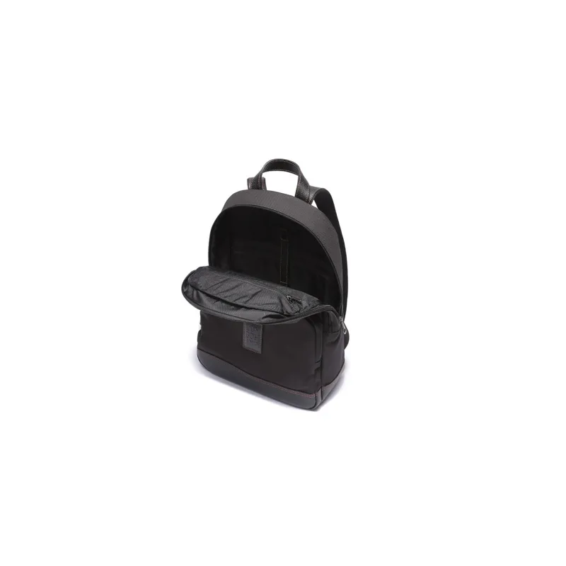 LONGCHAMP Boxford Cow Leather Trim Backpack Men's Black-4