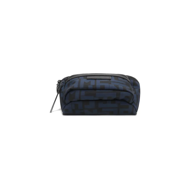 LONGCHAMP Le Pliage LGP Fabric Sling Bag, Crossbody Bag, Fanny Pack Women's Black & Blue-4