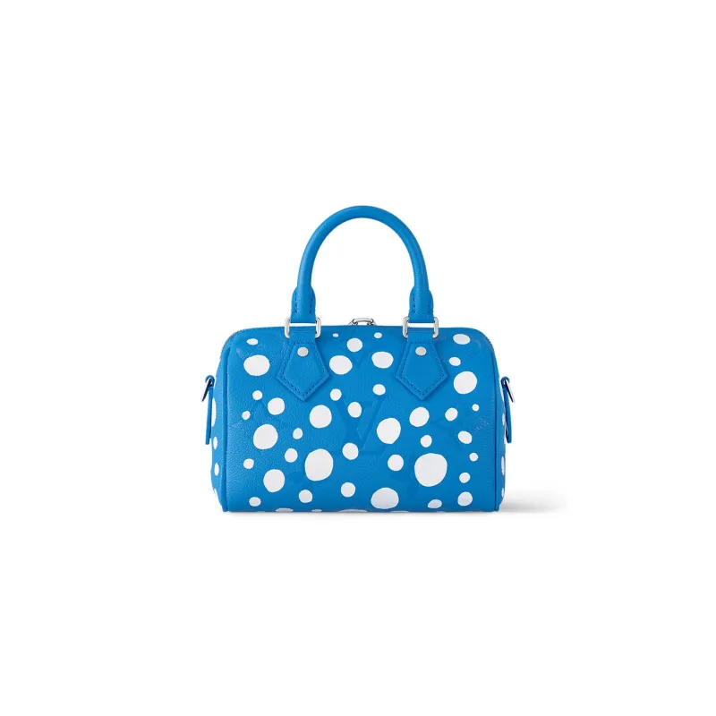 LOUIS VUITTON Lv X Ky Speedy Bandouliere 20 Blue/White-2