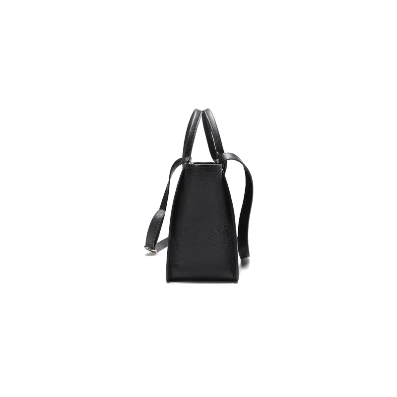 LONGCHAMP Le Foulonné Cow Leather Briefcase Shoulder Bag Crossbody Bag Handbag Women's Black-2