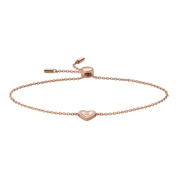EMPORIO ARMANI 925 Sterling Silver Bracelets Women's Rose Gold