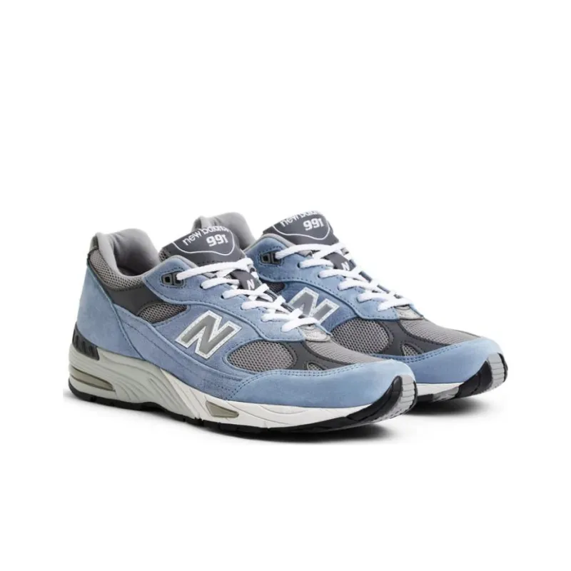 New Balance 991 MiUK Dusty Blue Alloy Smoked Pearl-2