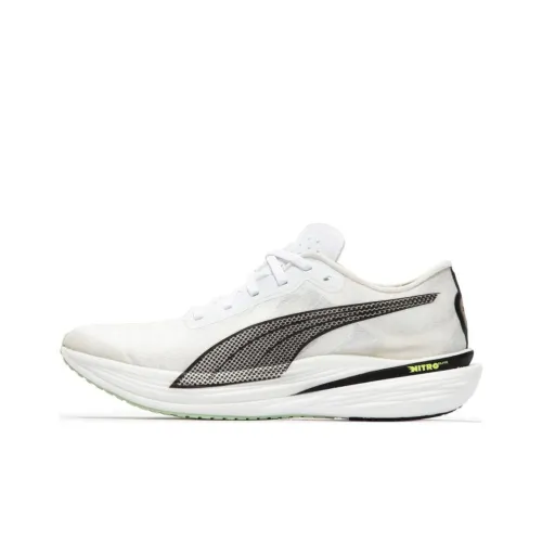 PUMA Deviate Nitro Elite 2 Running Shoes Men Low-Top Black/White