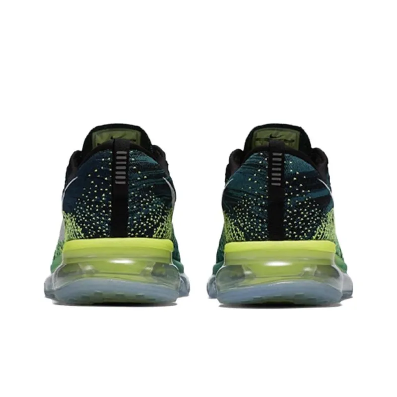Nike Flyknit Max Black Clear Jade Volt-2