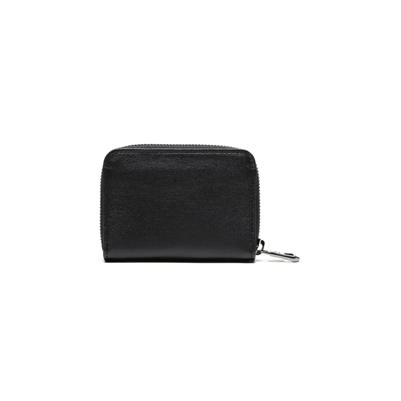 LONGCHAMP Le Pliage Cuir Sheepskin Card Clip Card Holder Women's Black-3