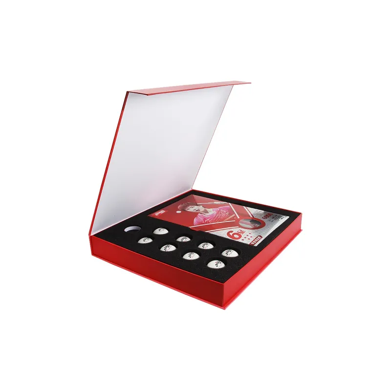 DHS Ping Pong Paddles Unisex All Wood Red/Black-6