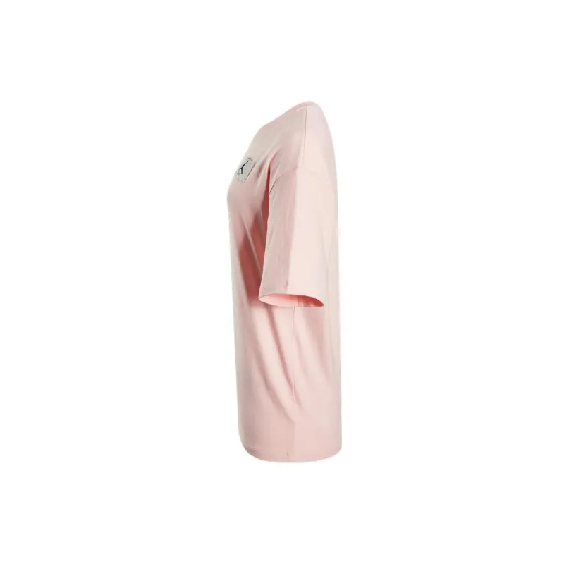 Jordan Drop Shoulder Sleeve T Shirt Women's Elegant Light Pink-2