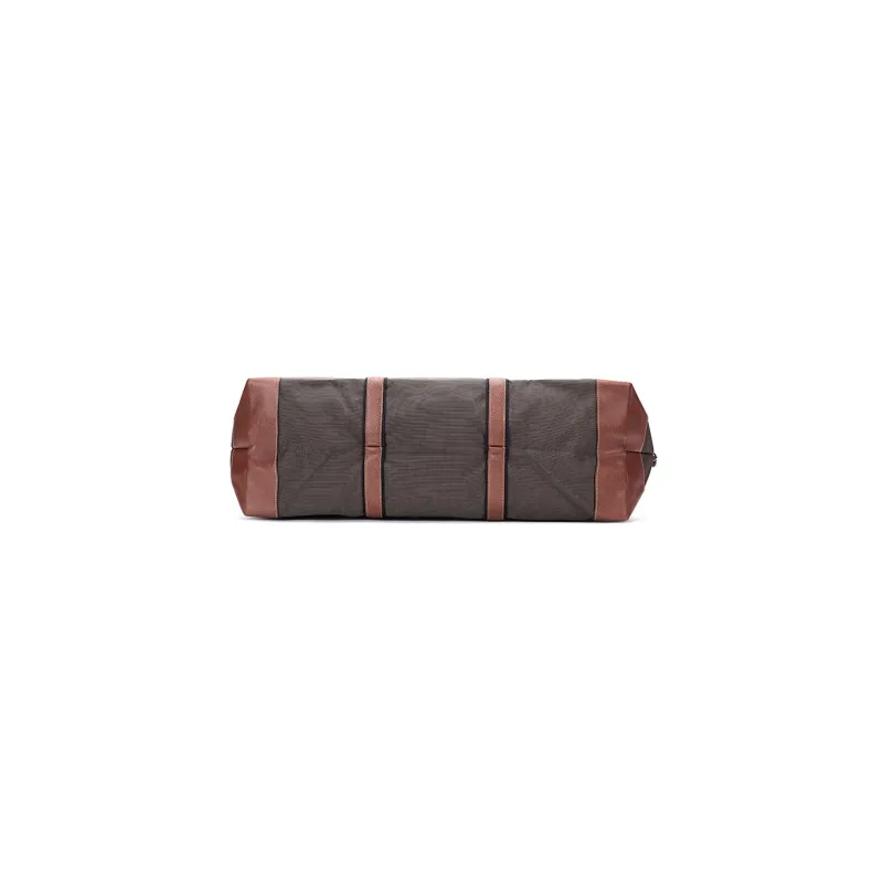 LONGCHAMP Le Pliage Fabric Travel Bag Unisex Army Green Dark Brown-4