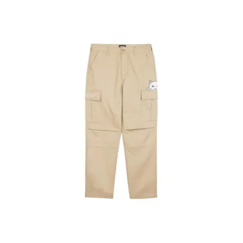 RIPNDIP Casual Pants Men Khaki