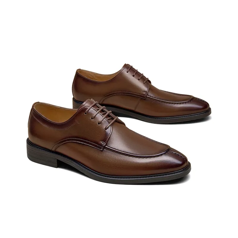 Beau Today Dress Shoes Men's Cocoa Coffee-2