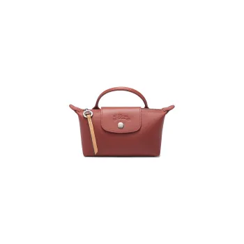 LONGCHAMP Le Pliage City Coated Canvas With Leather Trim Dumpling Bag Handbags Regular Women's Orange