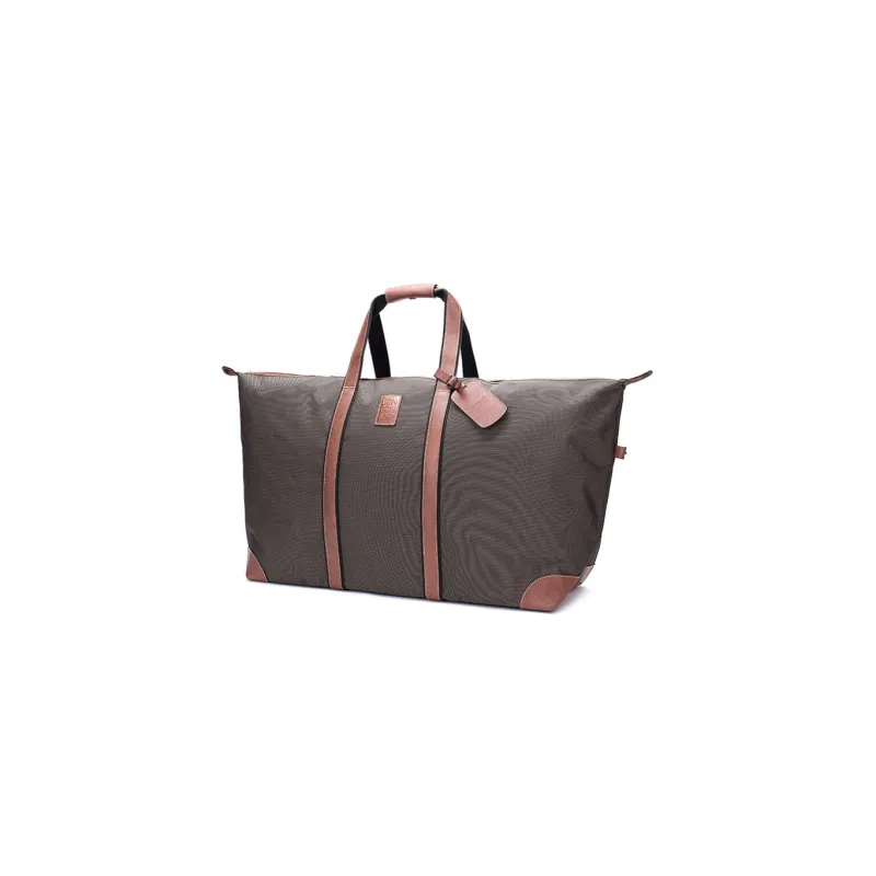 LONGCHAMP Le Pliage Fabric Travel Bag Unisex Army Green Dark Brown-1