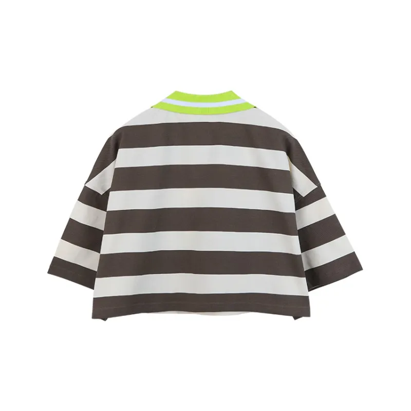 LALABOBO Crop Tops Women's Coffee-1