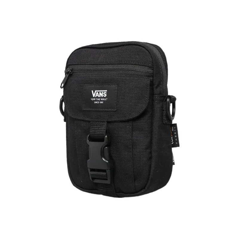 Vans Polyester Shoulder Bag, Crossbody Bag Regular Unisex Black-1