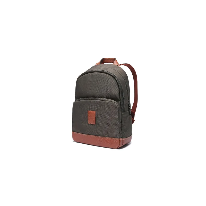LONGCHAMP Boxford Canvas With Leather Trim Backpack Regular Men's Brown-1